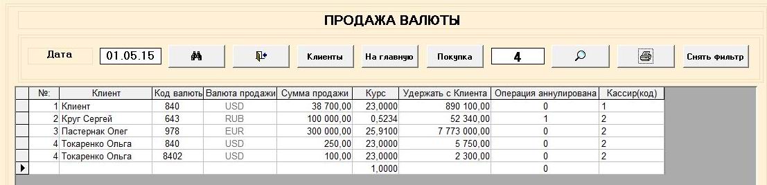 компьютерная программа по обмену валют