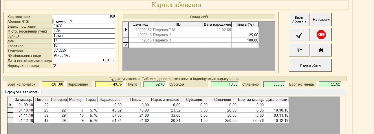 компьютерная программа по учету воды для водоканала для осбб с бойлером